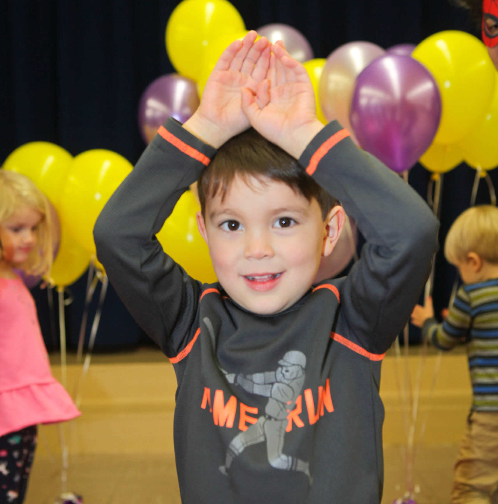 Our children's dance parties are great fun!